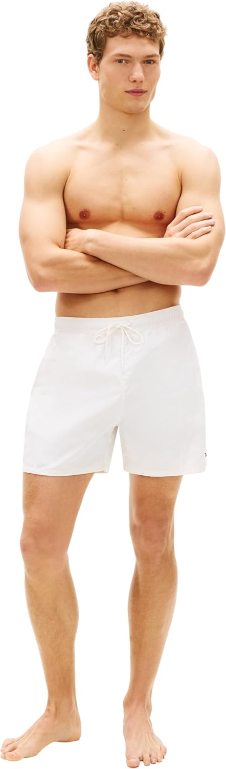 Thumbnail 3 de Tommy Hilfiger Men’s Medium Drawstring Swim Shorts with Logo