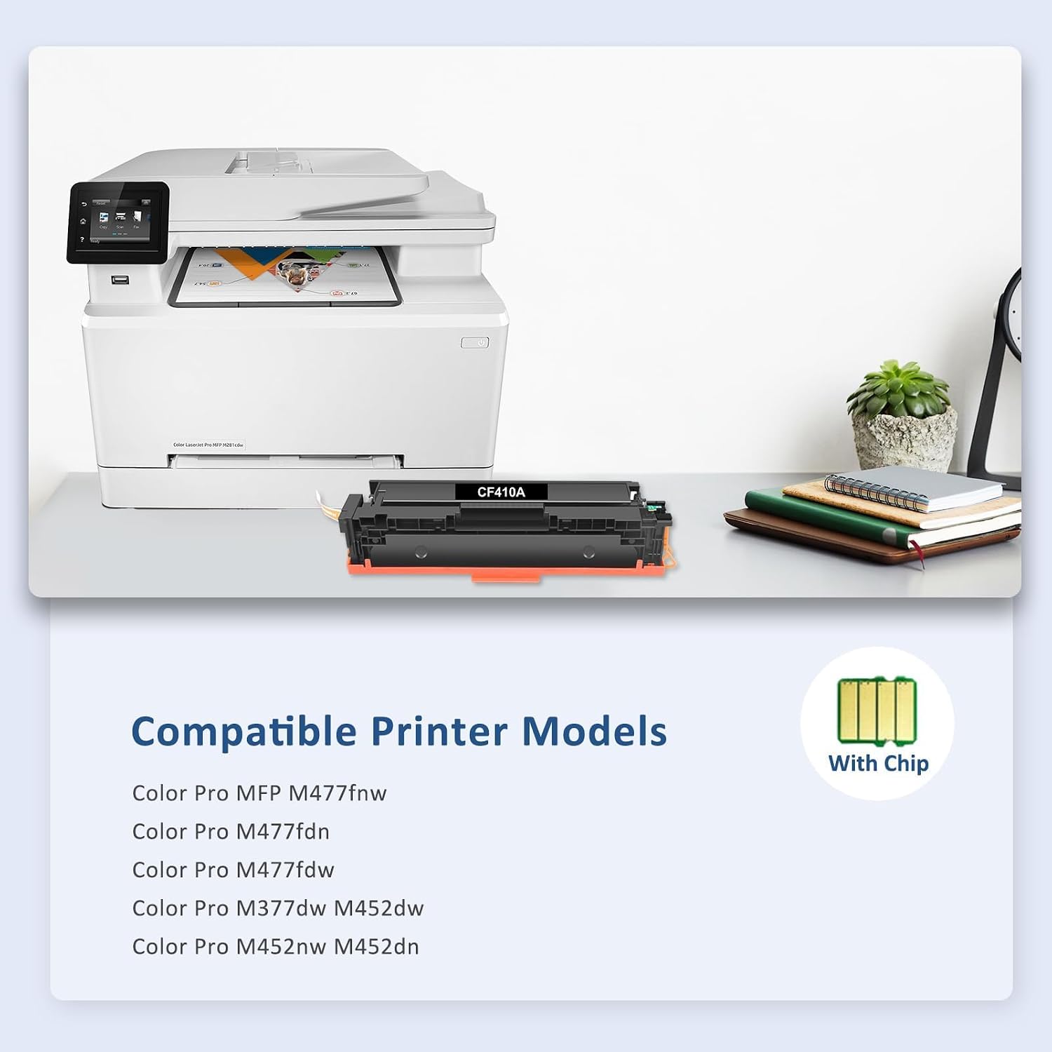 Detalle 2 de WOWTONER Compatible Toner Cartridge 4-Pack