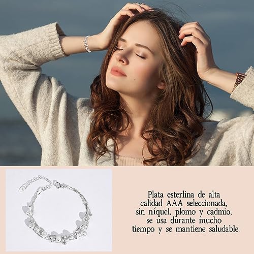 Thumbnail 2 de YELUWA Pulsera 3 En 1 de Plata 925 – Regalo Original para Mujer