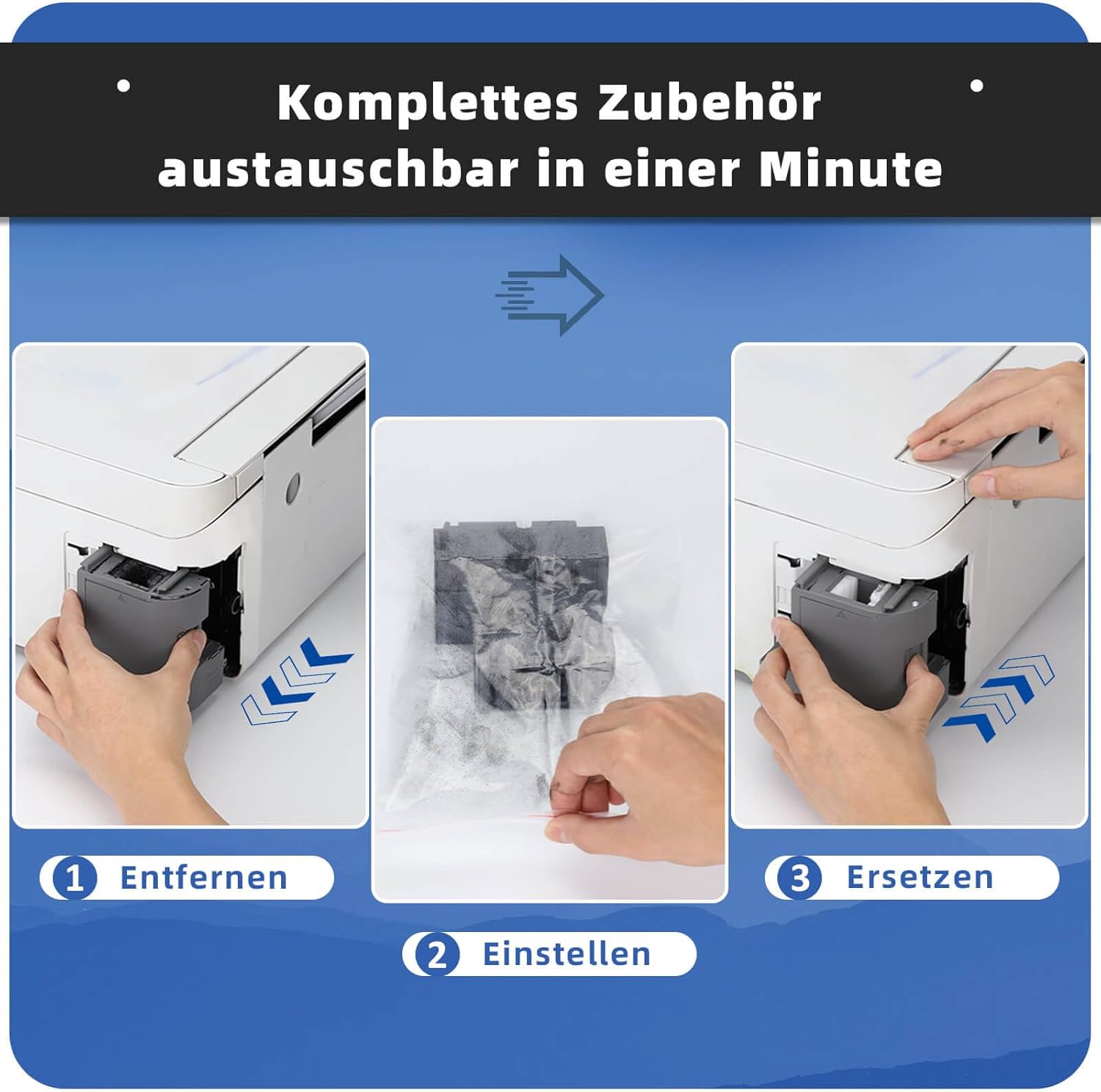 Thumbnail 6 de SPACEINK T04D100 Wartungsbox für Epson