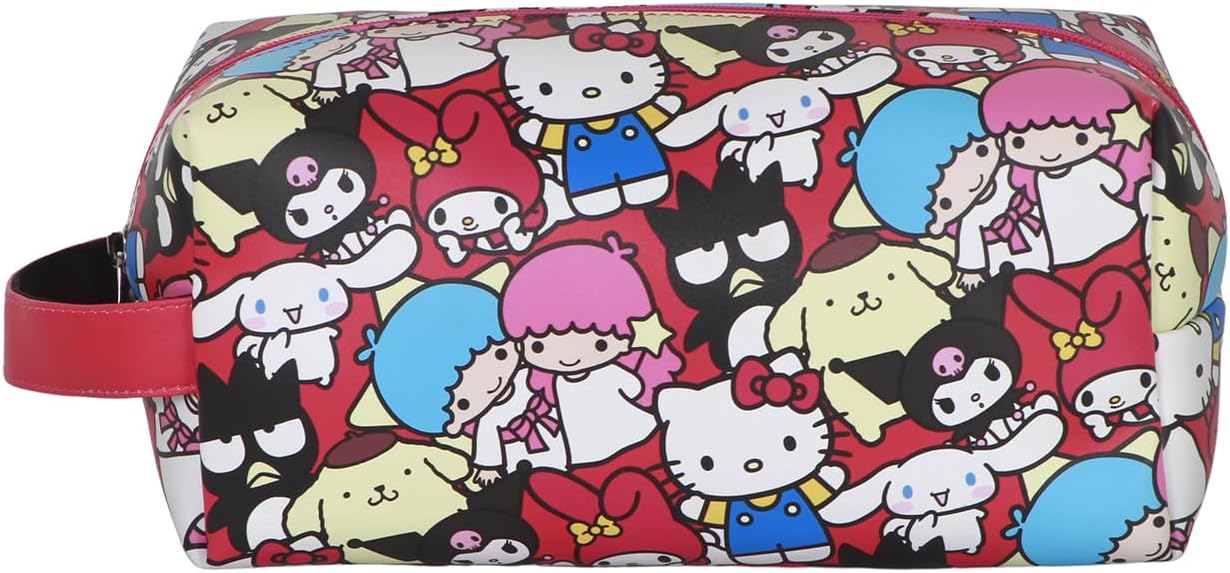 Detalle 2 de Sanrio Hello Kitty Friends Brick Plus neceser 27 x 13 cm
