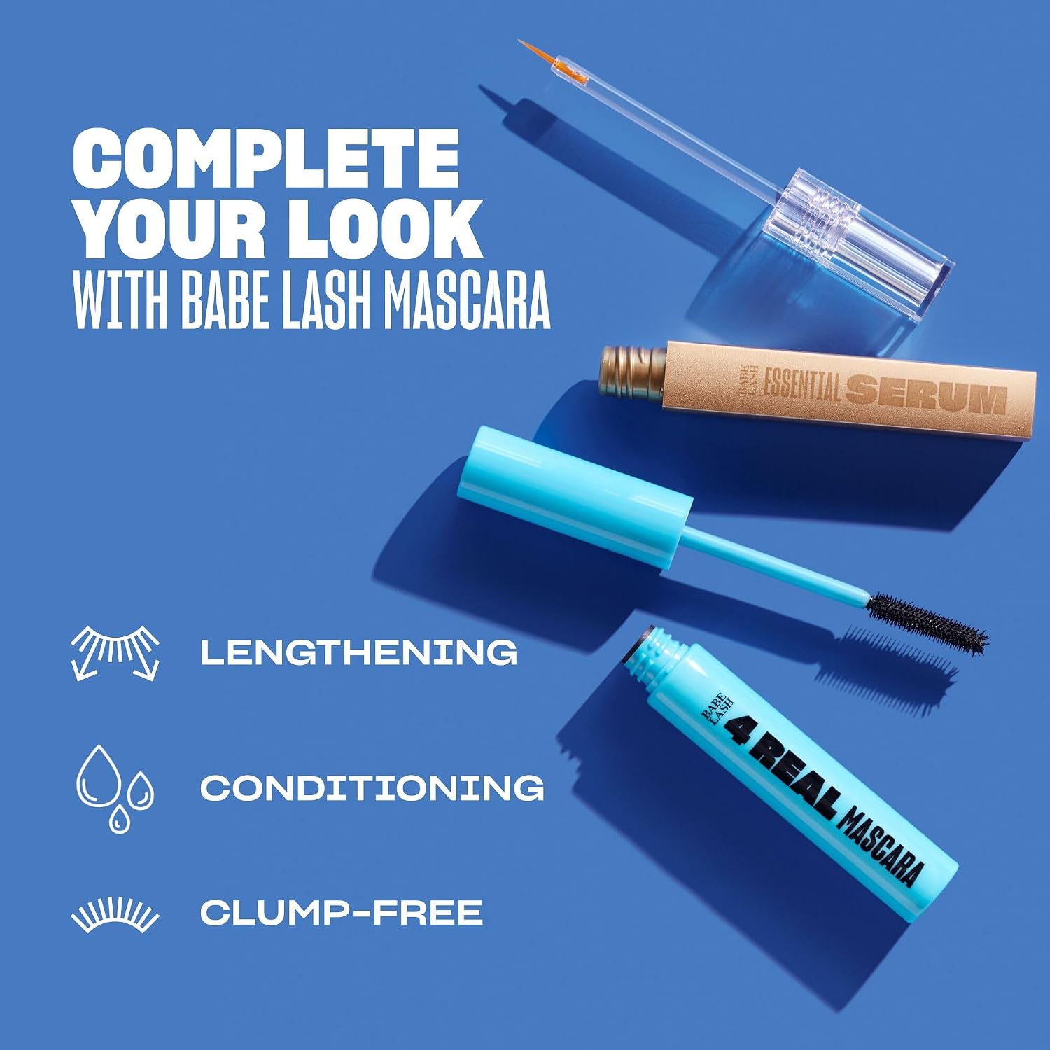 Detalle de BABE ORIGINAL Essential Lash Serum for Longer-Looking Lashes, 1mL