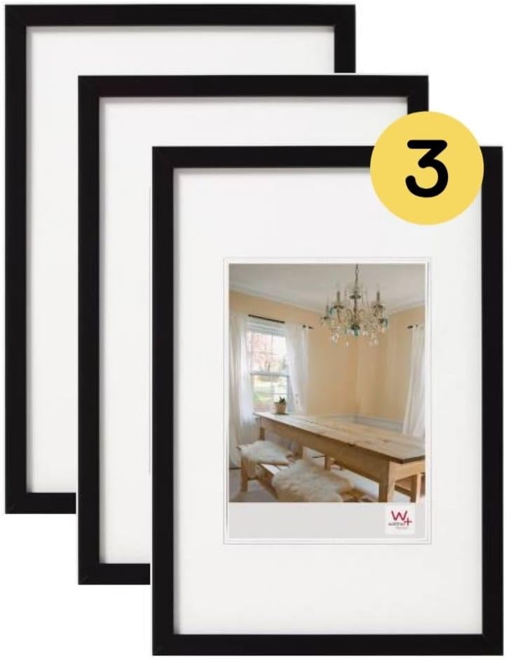 Thumbnail 6 de Walther Cadre photo blanc polaire – lot de 3 cadres 40 x 60 cm