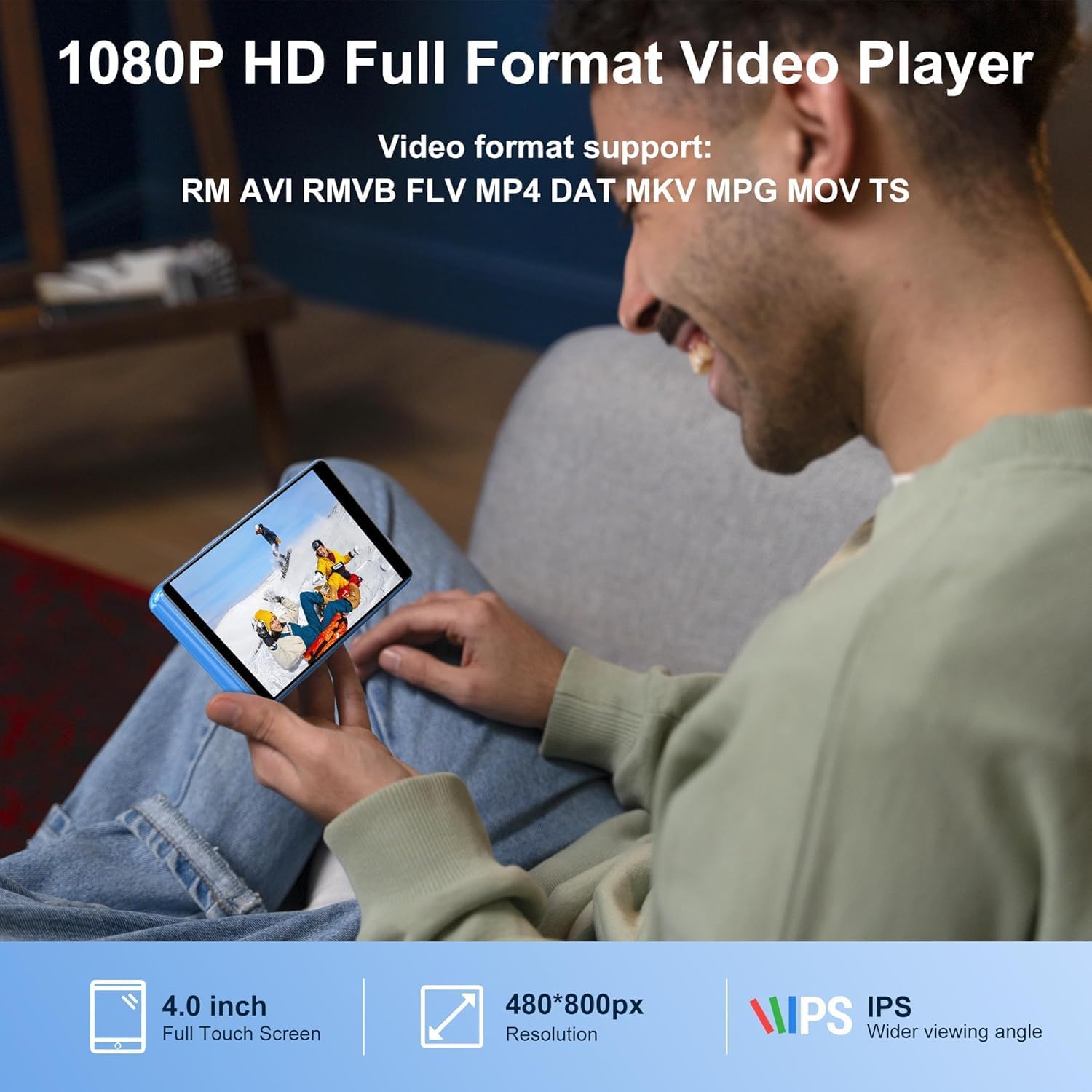 Thumbnail 6 de SWOFY M503 Pro: Lettore MP3/MP4 da 80 GB con Bluetooth, WiFi e touchscreen da 4
