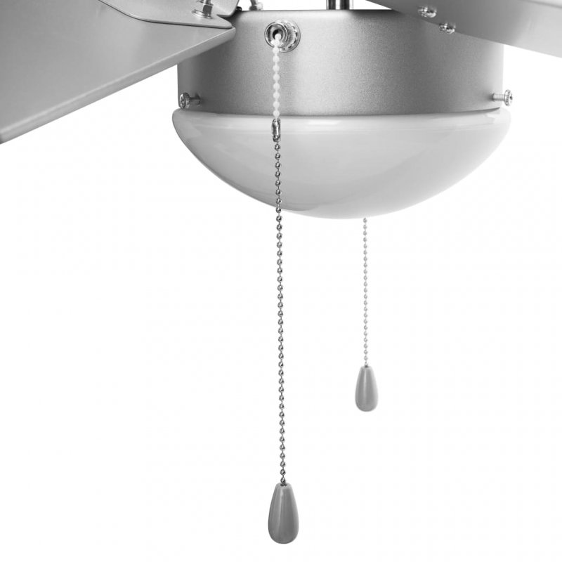 Detalle 2 de Tristar VE-5810: Ventilador de Techo con Luz 50W Plateado