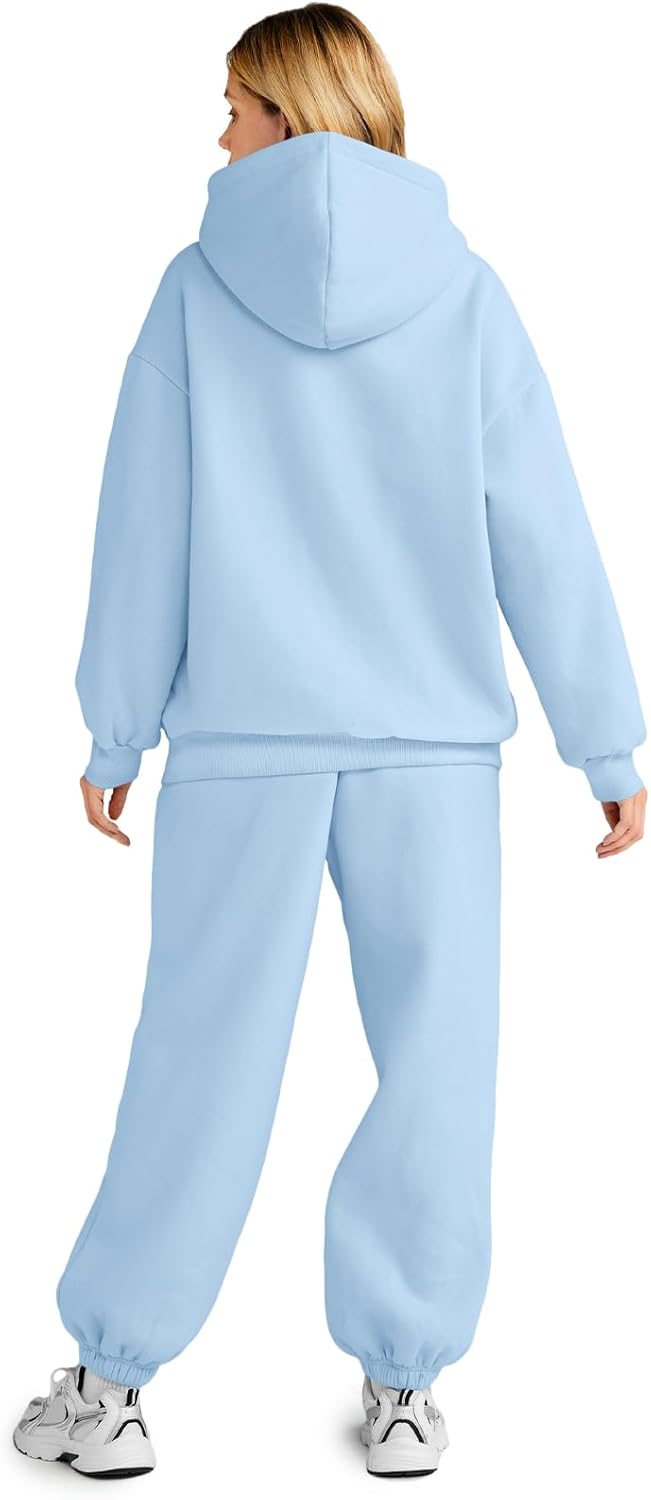 Thumbnail 2 de AUTOMET Womens 2 Piece Outfits Lounge Hoodie Sweatsuit Sets