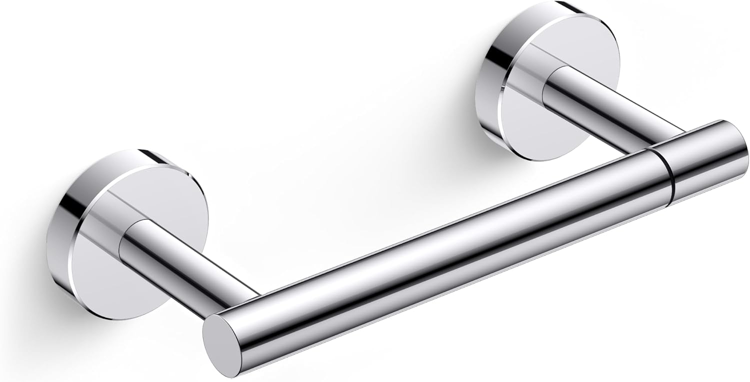 Detalle de FORIOUS Wall-Mount Toilet Paper Holder, Chrome