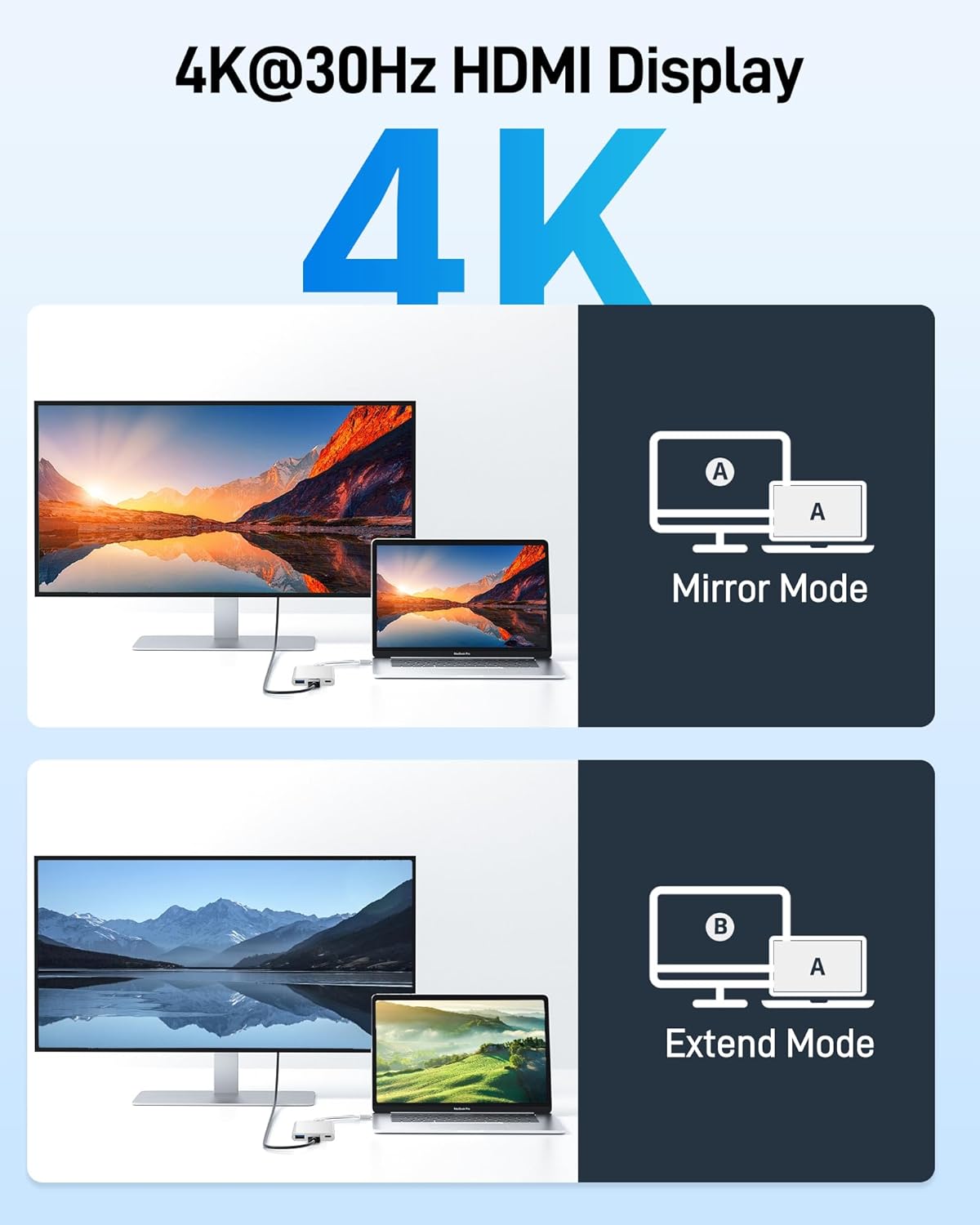 Thumbnail 6 de acer USB C to HDMI Adapter 4K with 100W PD and USB 3.0 🔌