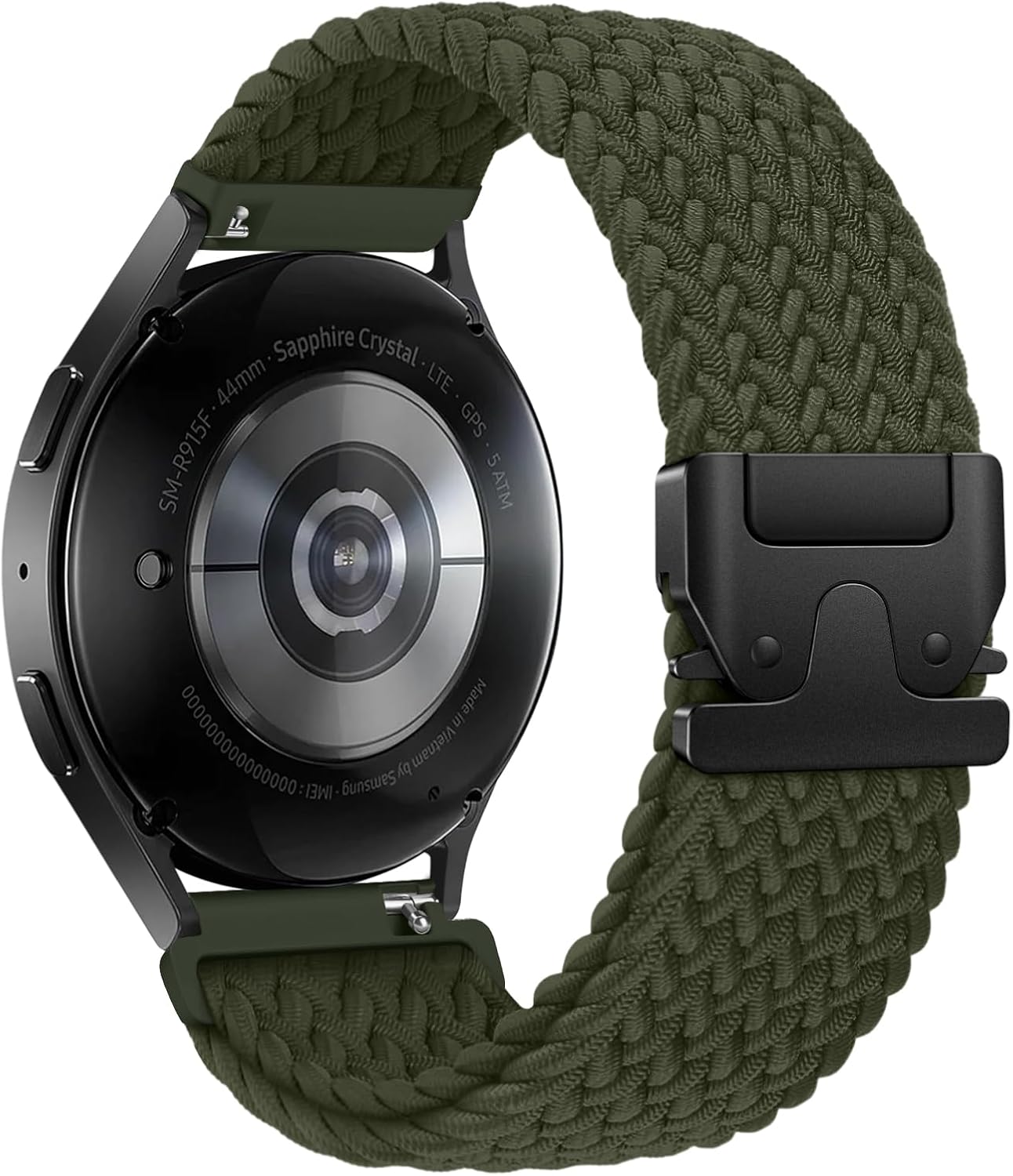 Detalle de Joehwerr Parachute Buckle 20mm Nylon Sport Band for Samsung Galaxy Watch