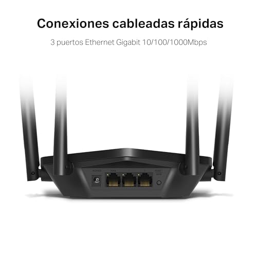 Thumbnail 4 de Mercusys TP-Link MR1500X Router WiFi 6 AX1500 con 4 antenne