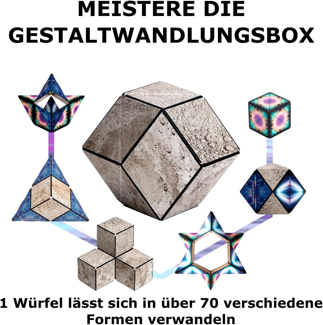 Thumbnail 4 de Shashibo Shashibo Formwechsel-Box Moon, 36 Magnete