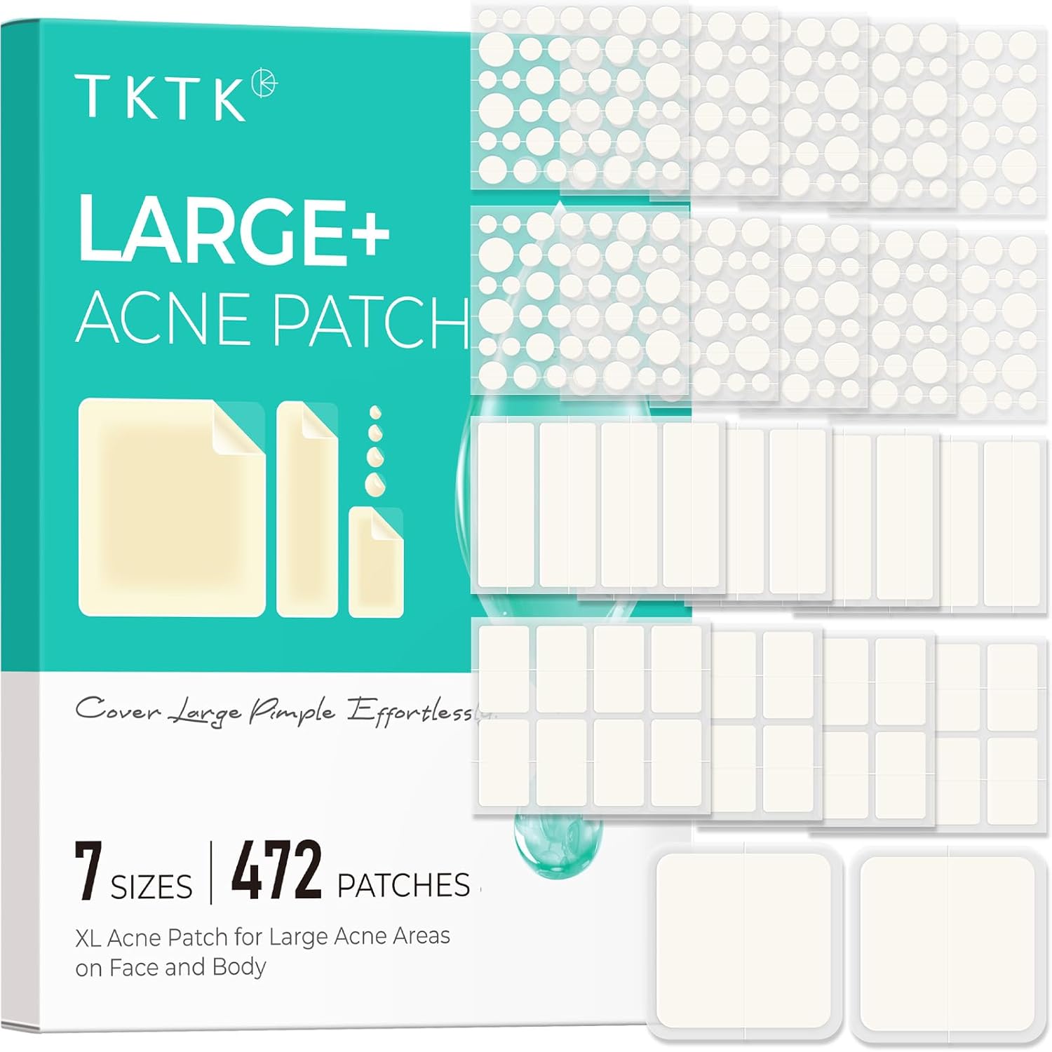 Detalle de TKTK Pimple Patches, 472 Count