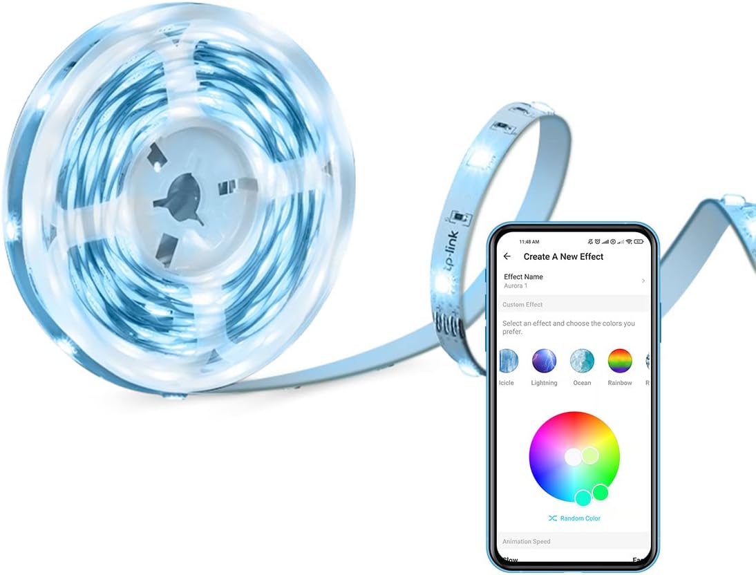 Detalle de Tapo TP-Link LED Strip 5M – Flexible, dimmbar und sprachsteuerbar