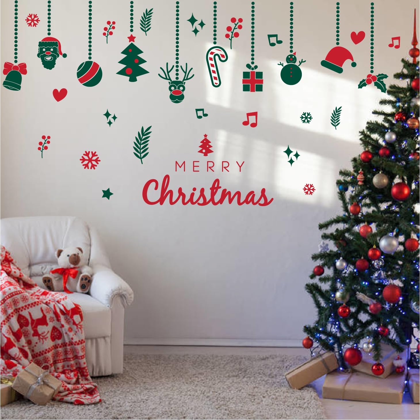 Detalle de Christmas Wall Decals, Christmas 3