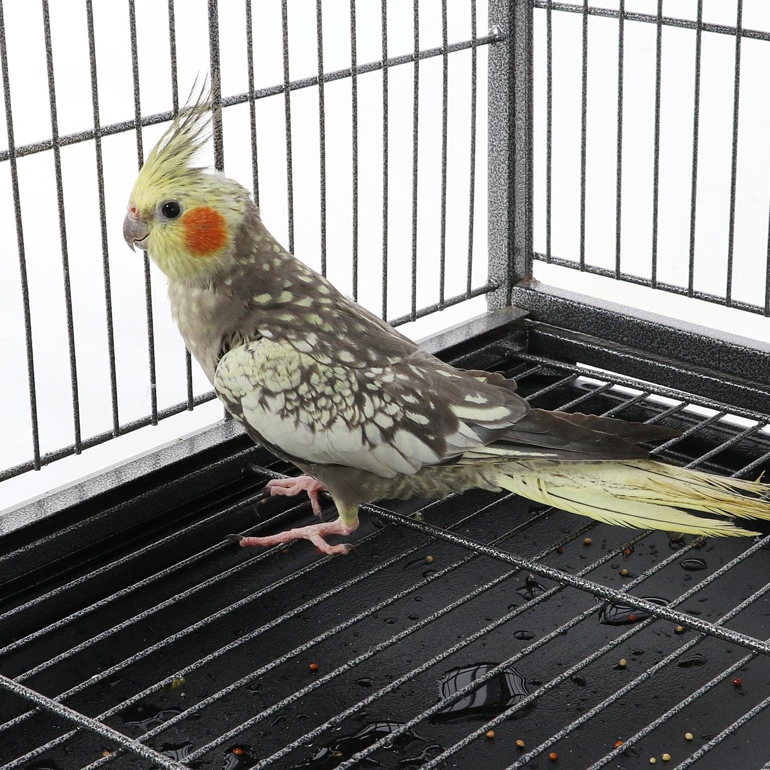 Thumbnail 5 de Yaheetech 132cm Large Parrot Bird Cage