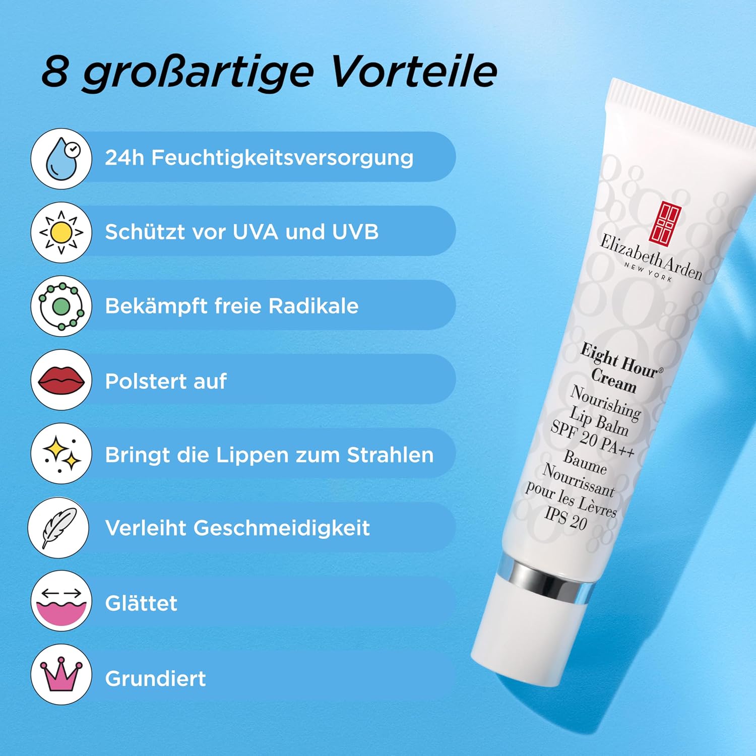 Detalle 2 de Elizabeth Arden Eight Hour Lip Balm 14,8 ml
