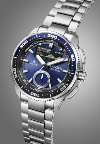 Detalle de Citizen JV3006-50L: reloj híbrido analógico-digital para hombre con calendario y cronómetro