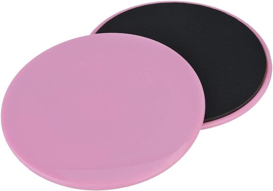 Detalle 2 de Yosoo Health Gear Fitness Disc Slides: roze glijschijven van ABS, set van 2