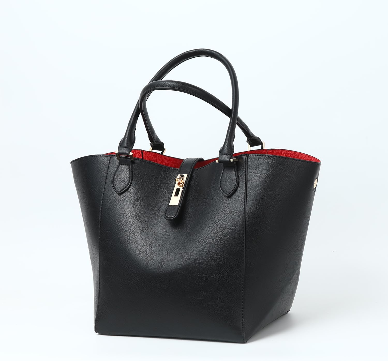 Thumbnail 2 de sqlp Large Work Tote Bag for Women – Waterproof Vegan Leather Shoulder Bag with Detachable Straps