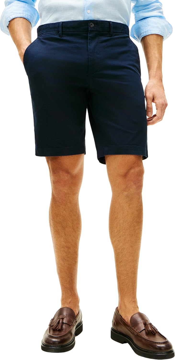 Detalle 2 de Tommy Hilfiger Altri Pantaloncini Uomo — stile essenziale e sostenibilità