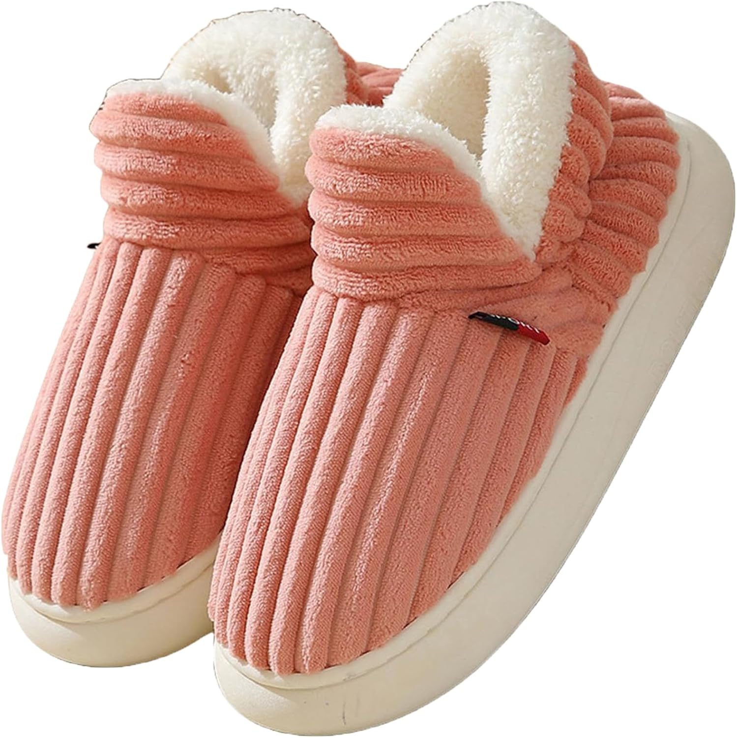 Detalle de Misolin Hausschuhe Damen Winter Pantoffeln