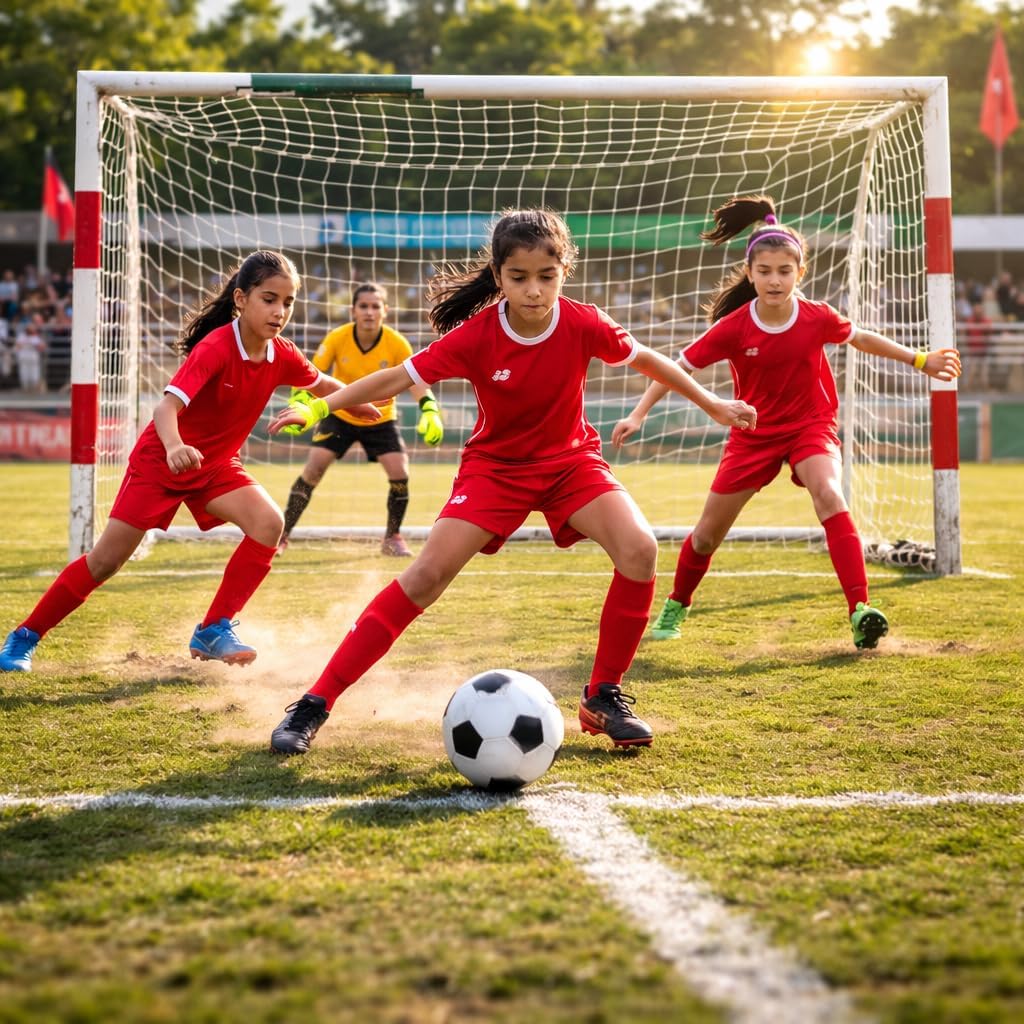Detalle de COSHAL Kids Football Socks: Knee-High Comfort for Young Athletes