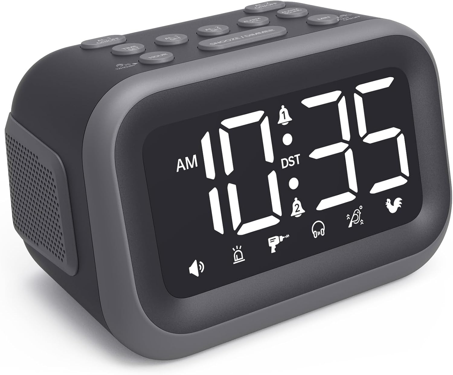 Detalle de Acedeck Super Loud Alarm Clock 115 dB ⏰