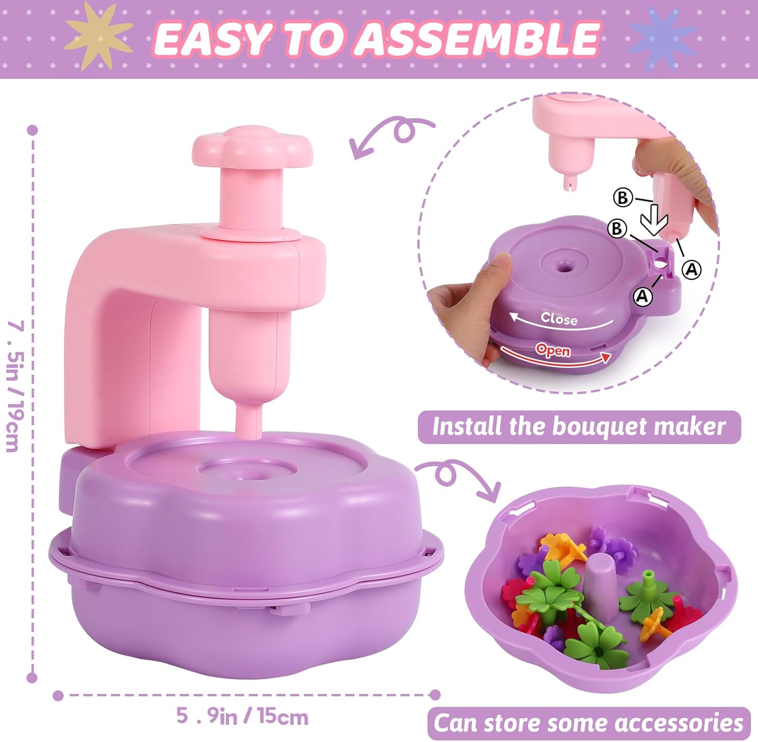 Thumbnail 5 de DAISRED Flower Craft Kit