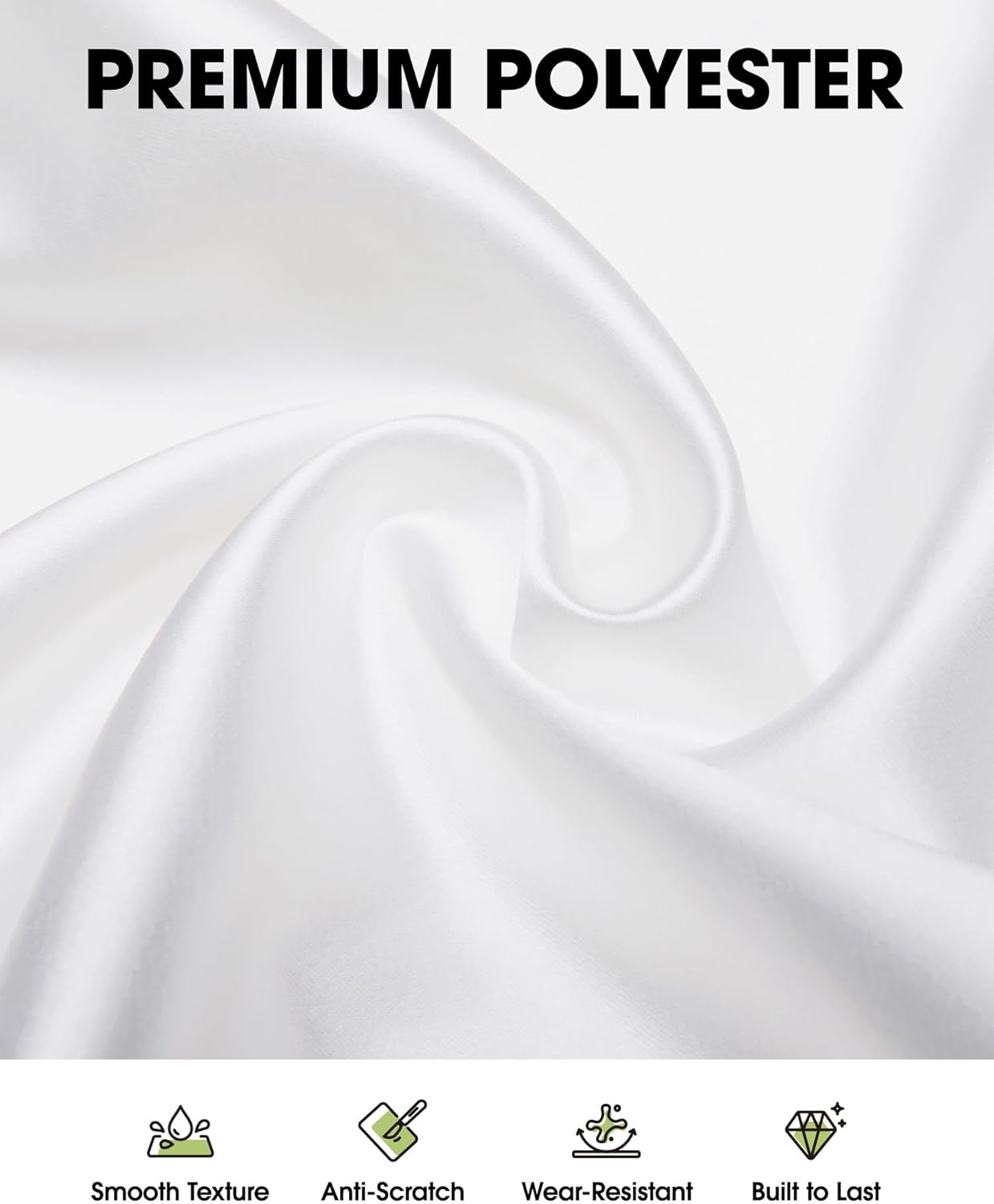 Thumbnail 1 de Pureegg Rectangle Table Cloth 60 x 102 White