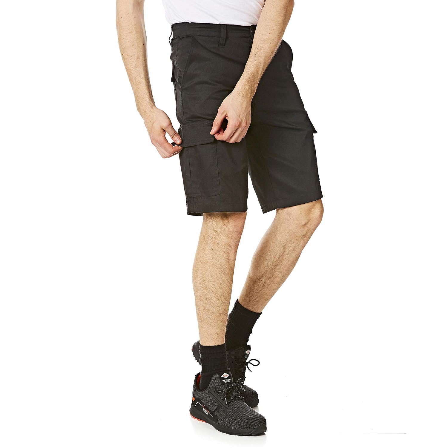 Thumbnail 6 de Iron Mountain IMSHO226 Mens Workwear Multi Pocket Cargo Shorts – Black, 44W