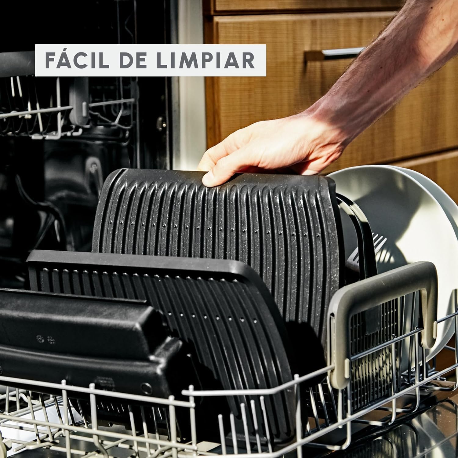 Detalle de Moulinex OptiGrill+ GI712D10 2000 W