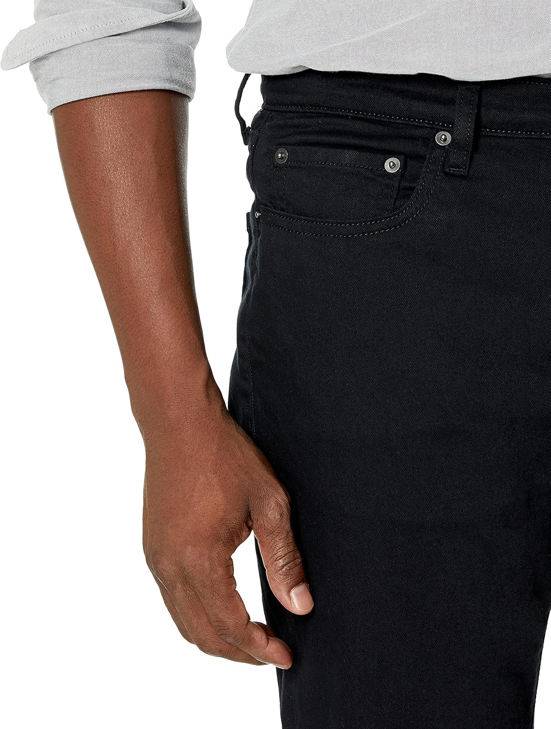 Thumbnail 2 de Amazon Essentials Homme Jean Extensible à Coupe Athlétique – Couleurs indigo et unies