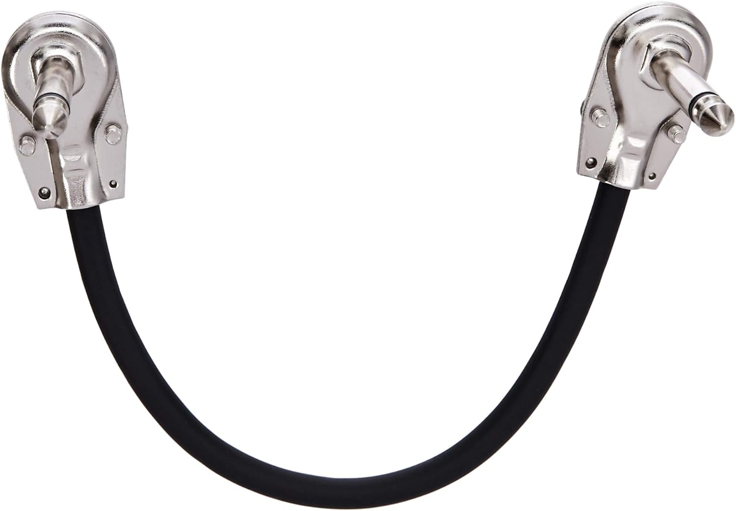 Thumbnail 4 de Amazon Basics 1/4" Right‑Angle Guitar Patch Cables (15 cm, Pack of 6) — Practical, Built to Last