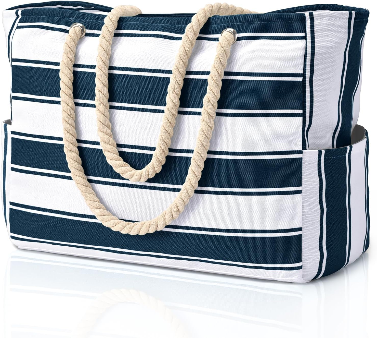 Thumbnail 6 de oscaurt XXL Strandtasche/Familien-Badetuchtasche „Strandtasche Badetasche“ – wasserdicht, faltbar, mit Nass-/Trocken-Fach