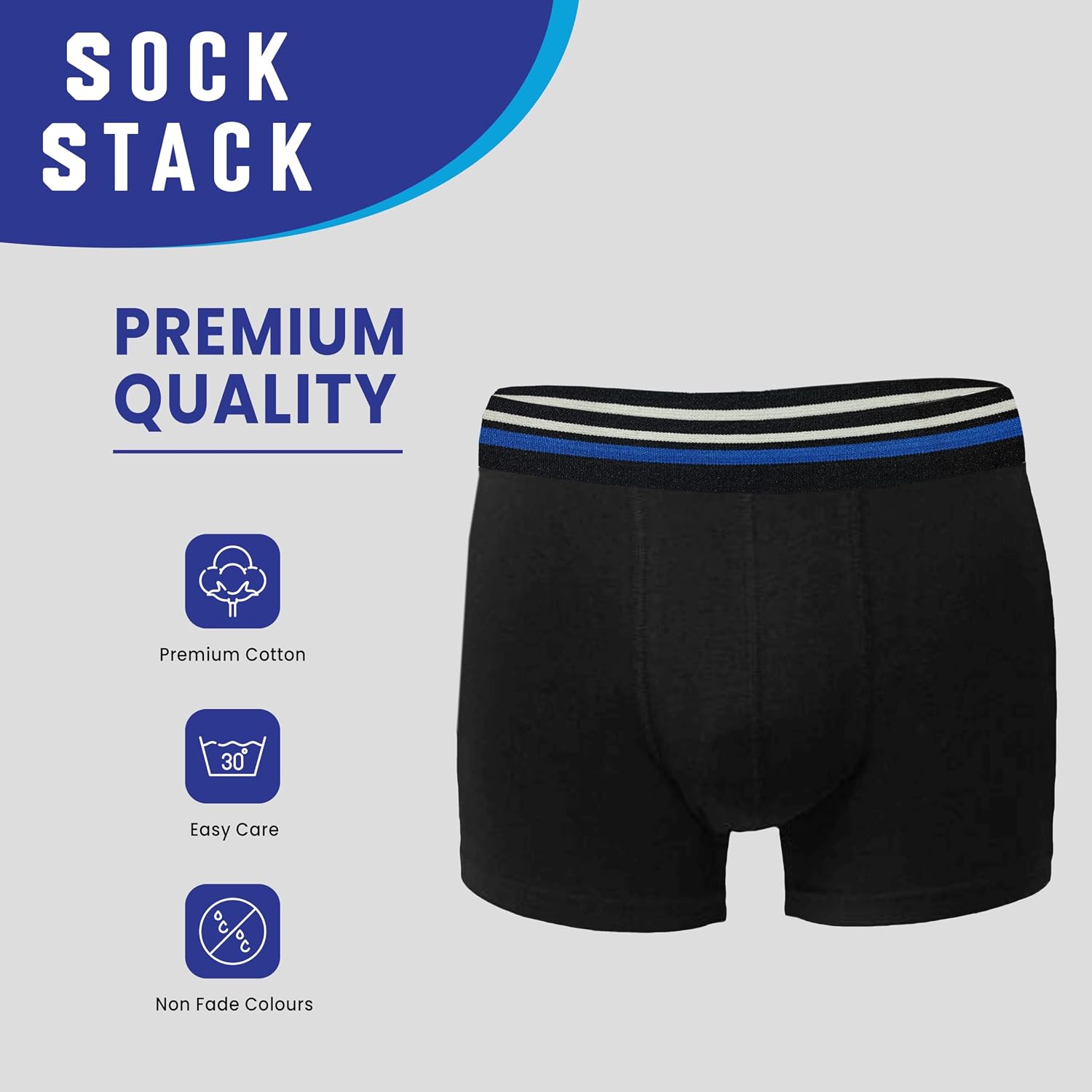 Detalle 2 de Sock Stack KB03 boys boxers 6 pack