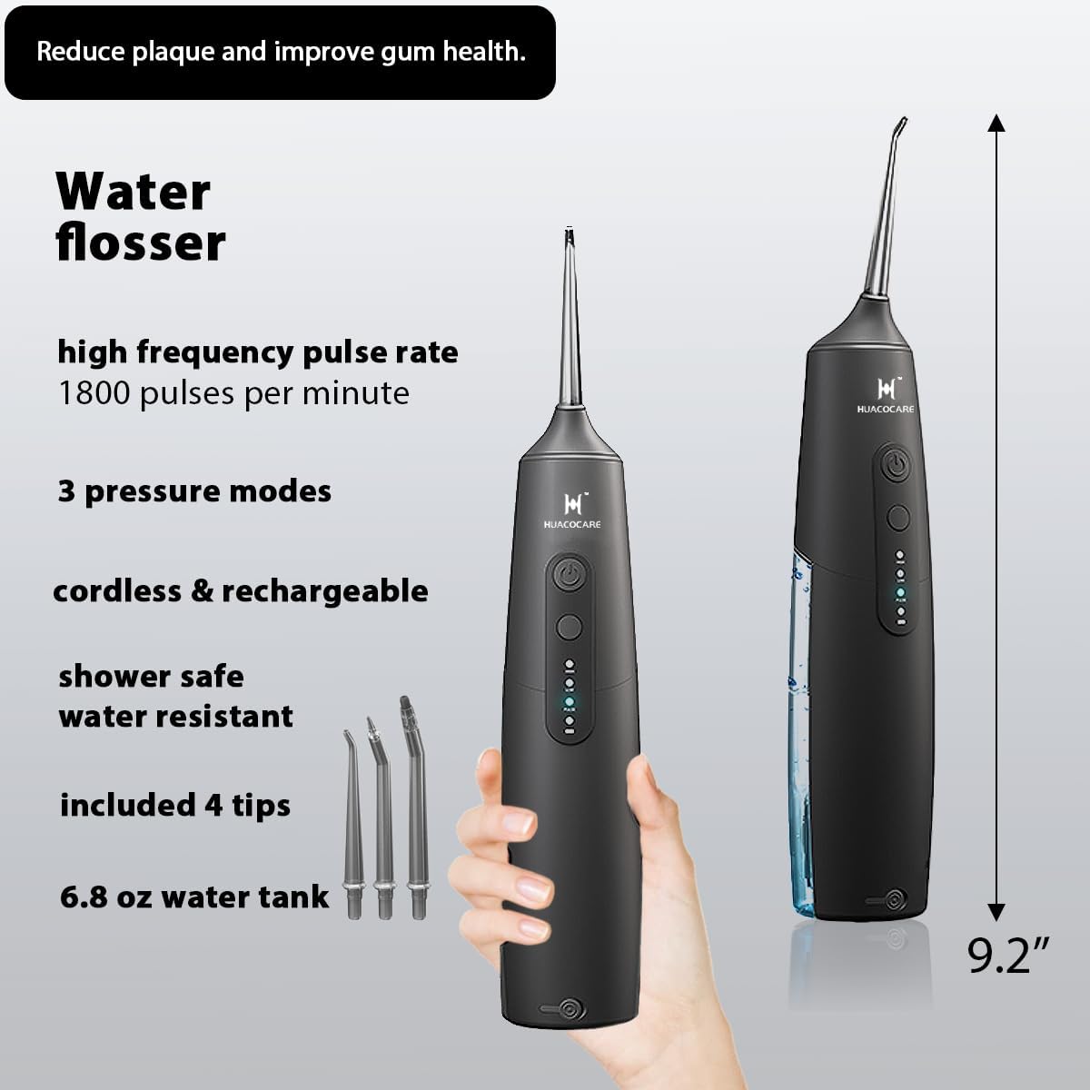 Thumbnail 2 de Water Flosser & Toothbrush Kit 38,000 VPM 🪥