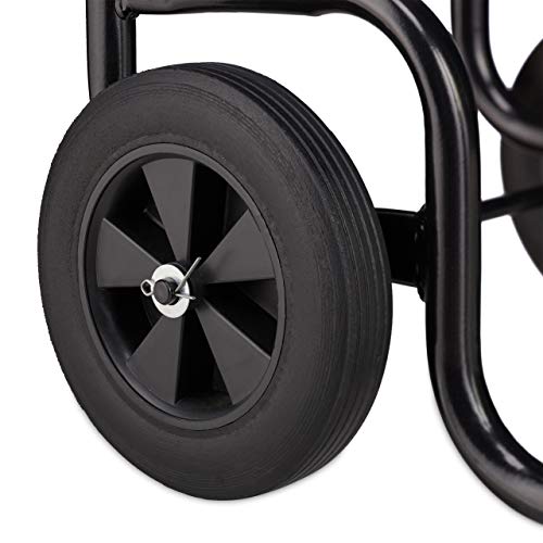 Thumbnail 5 de Relaxdays Carro Leña 100×41×42,5 cm, 60 kg 🪵