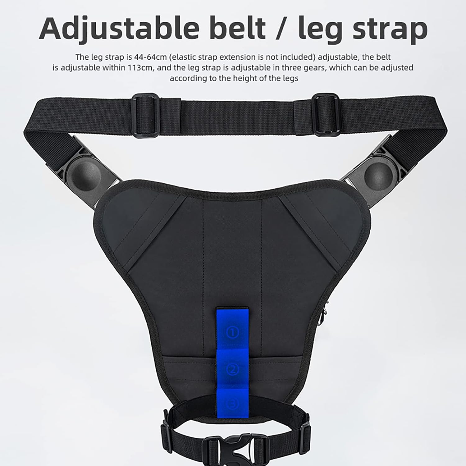 Thumbnail 5 de ROCKBROS Borsa da serbatoio con marsupio a tracolla magnetico espandibile per moto