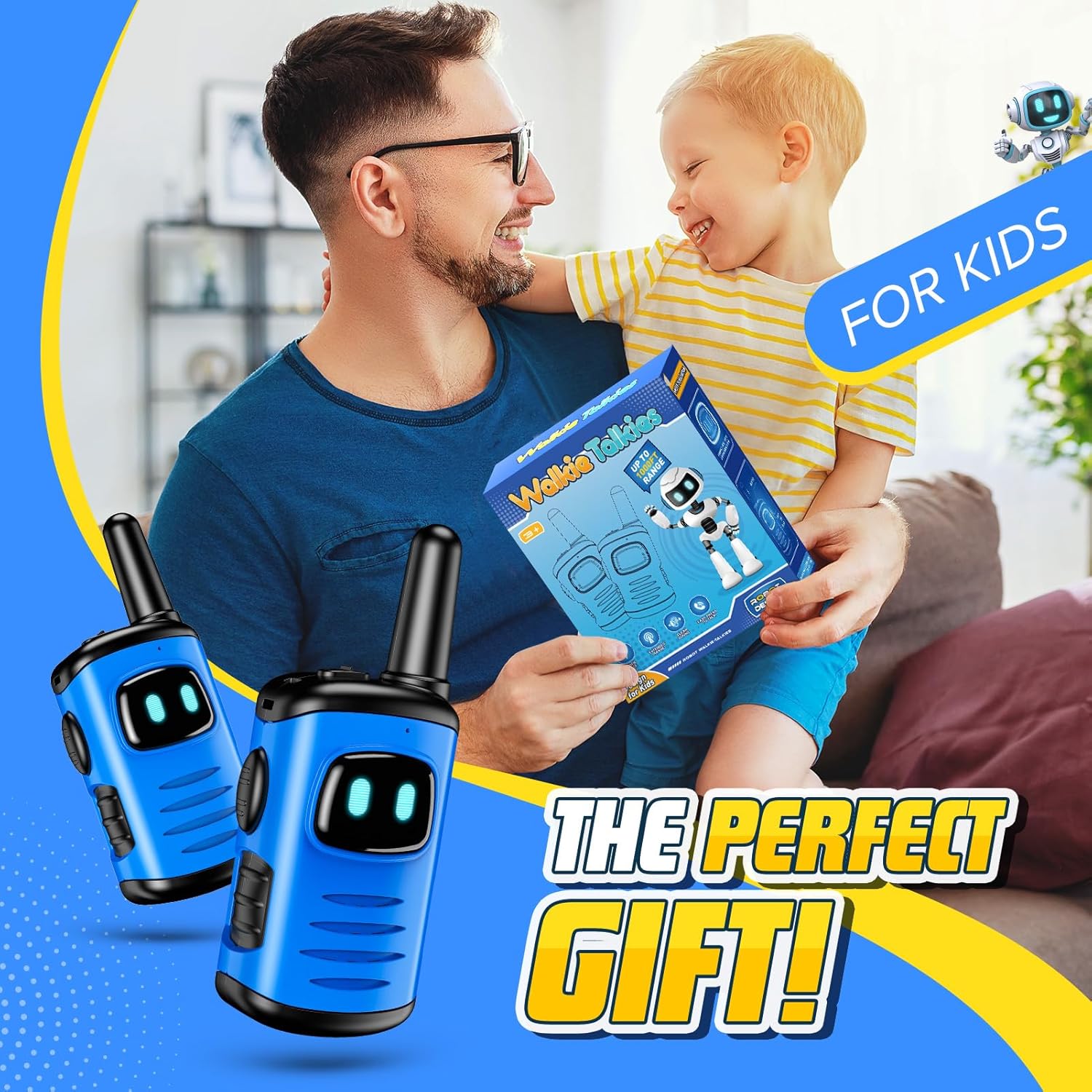 Thumbnail 6 de Toyokid Walkie Talkie Kinder Spielzeug ab 3 Jahre