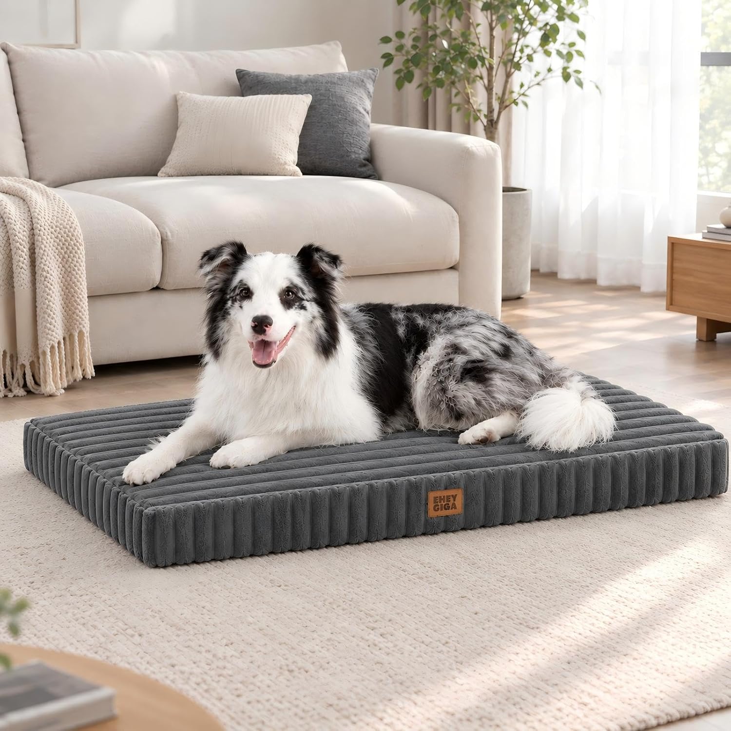 Detalle de EHEYCIGA Orthopedic Dog Bed 41" x 27