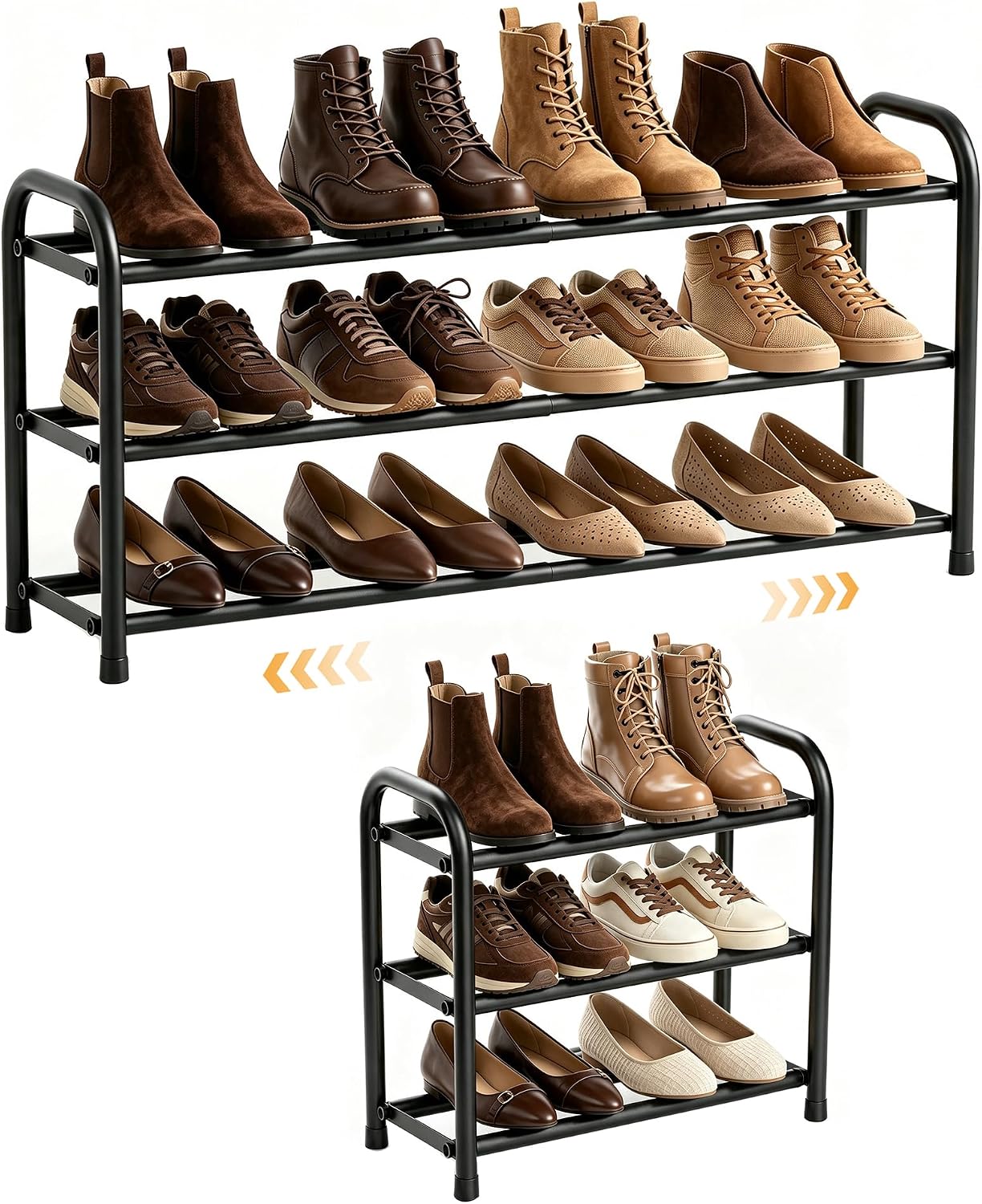 Detalle de ENJOYBASICS Shoe Rack, 3-Tier