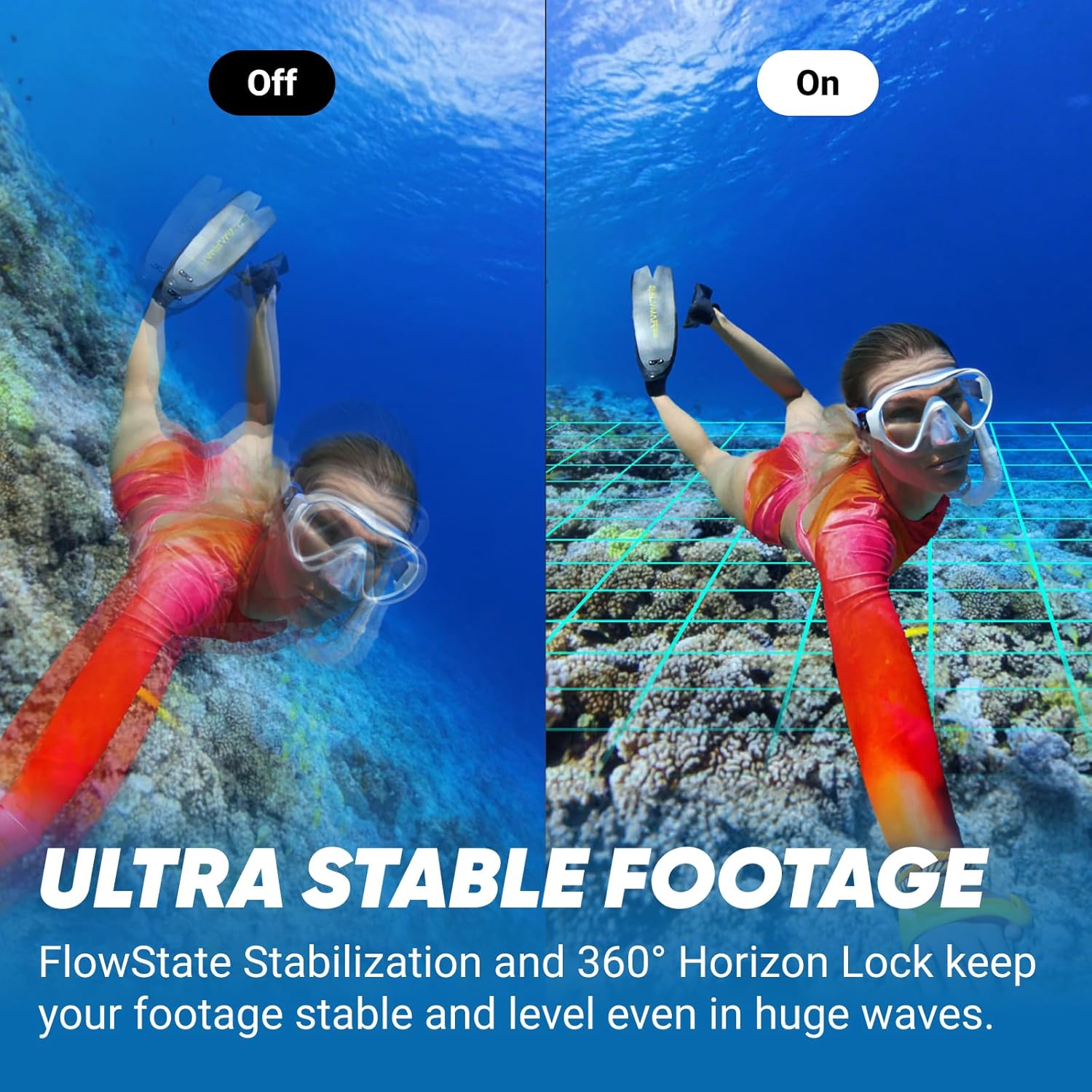 Thumbnail 5 de Insta360 X4 Invisible Dive Bundle: 8K 360 Video, 4K Action Lens, and Pro-Grade Stabilization