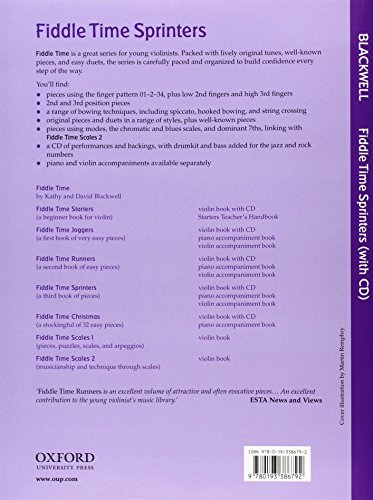 Detalle 2 de Fiddle Time Sprinters: terzo libro della serie Fiddle Time per violino – Oxford University Press
