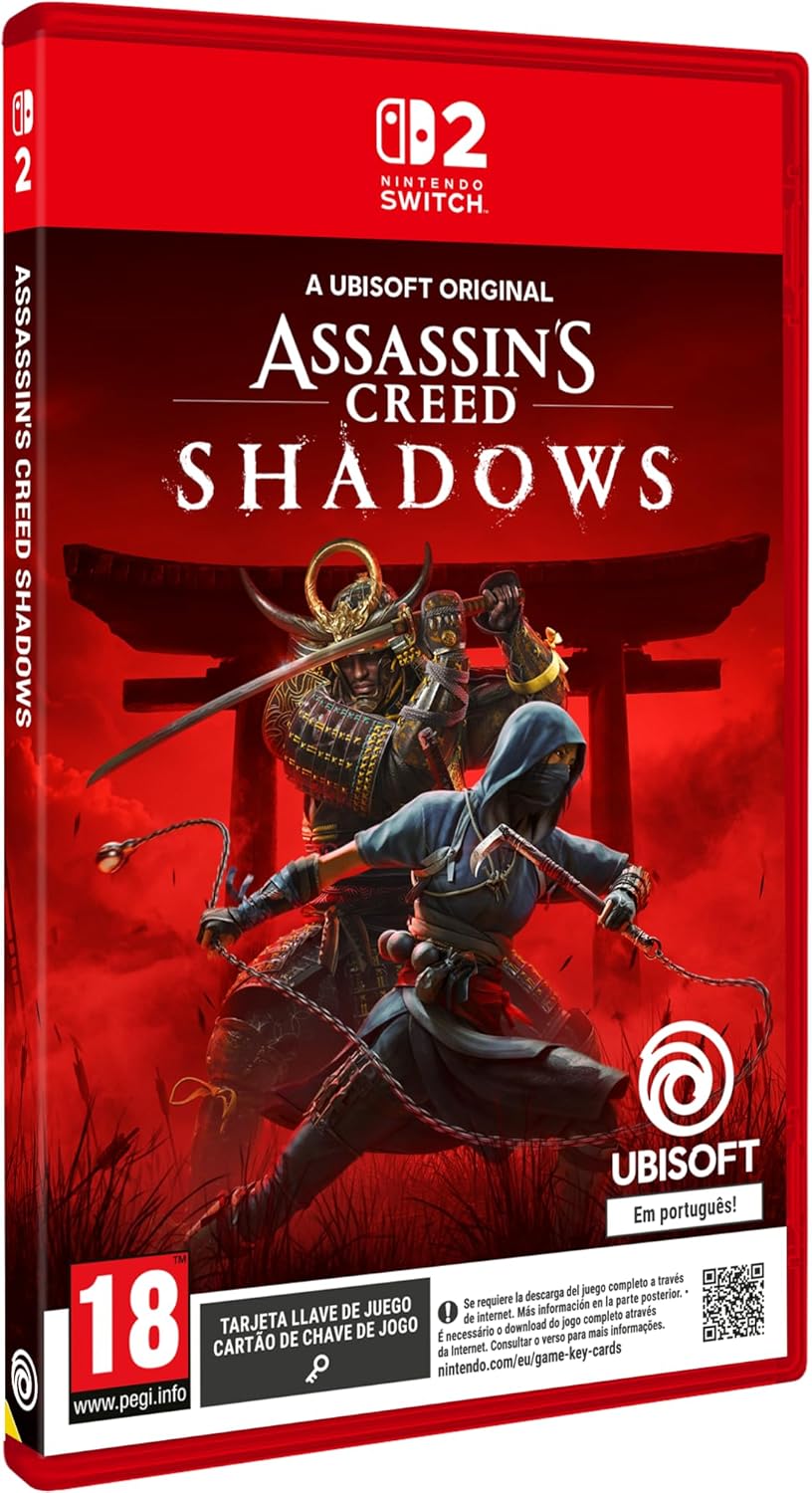 Detalle de Assassin's Creed Shadows (Switch 2) – Ubisof t presenta una experiencia única en Nintendo Switch 2