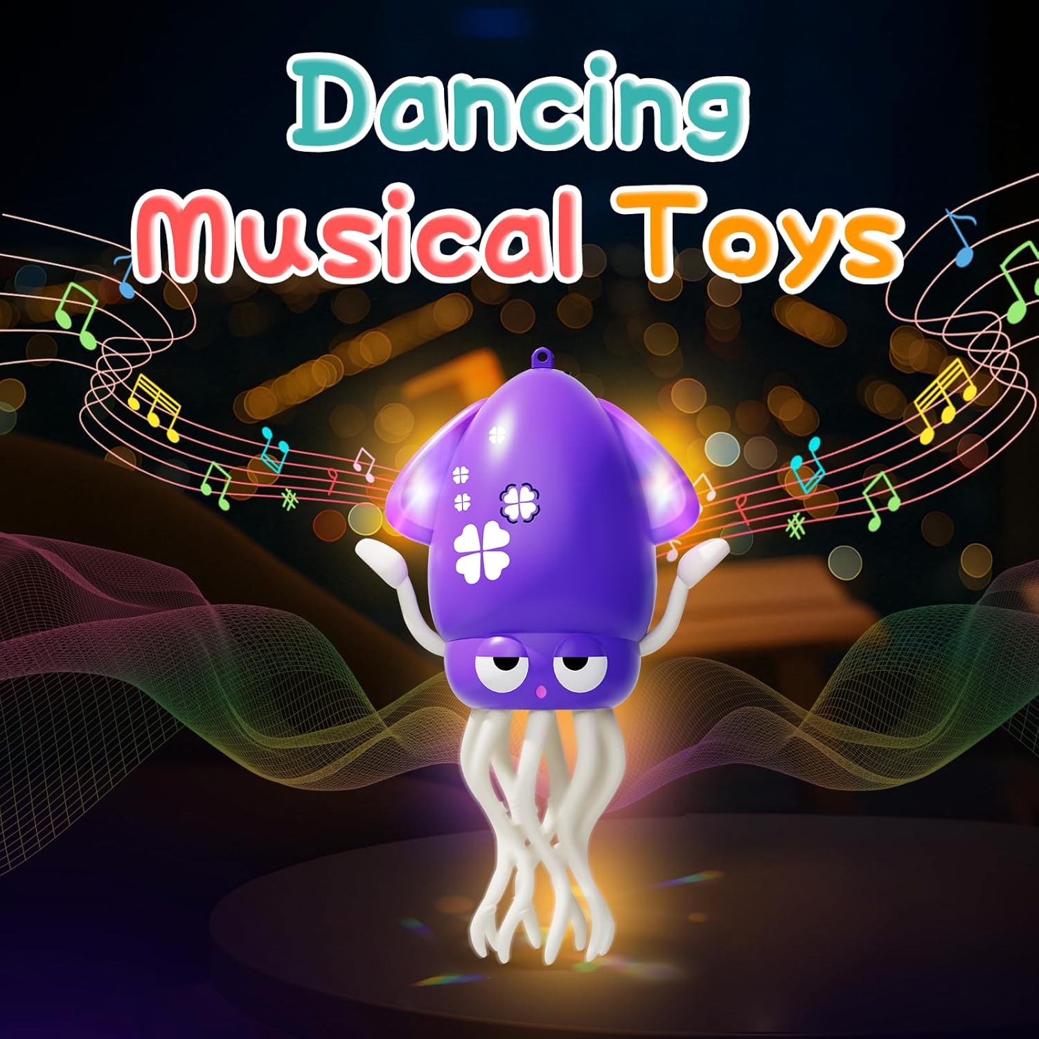 Thumbnail 2 de KJIXYUNG Pulpo Bailarín con Luces y Música