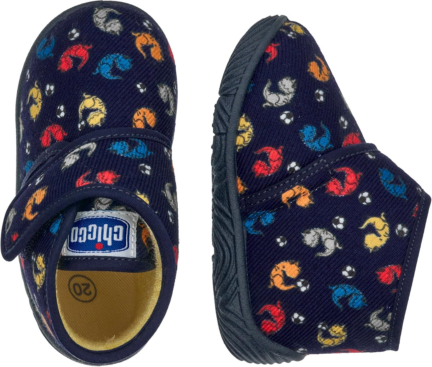 Detalle 2 de Chaussons bébé Chicco avec fermeture à scratch