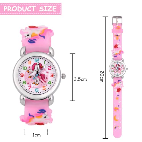 Detalle de OFFCUP Orologio da Polso per Ragazzi e Ragazze: Orologio Bambini Movimento in Silicone