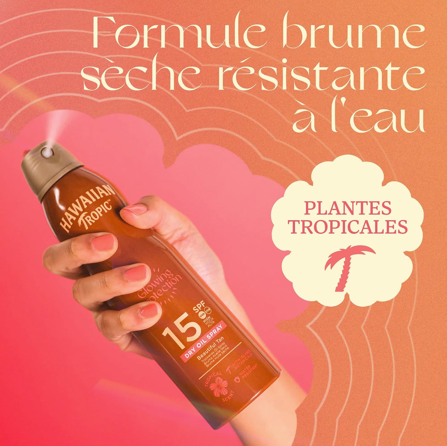 Thumbnail 3 de Hawaiian Tropic Brume huile sèche SPF 15 🌴