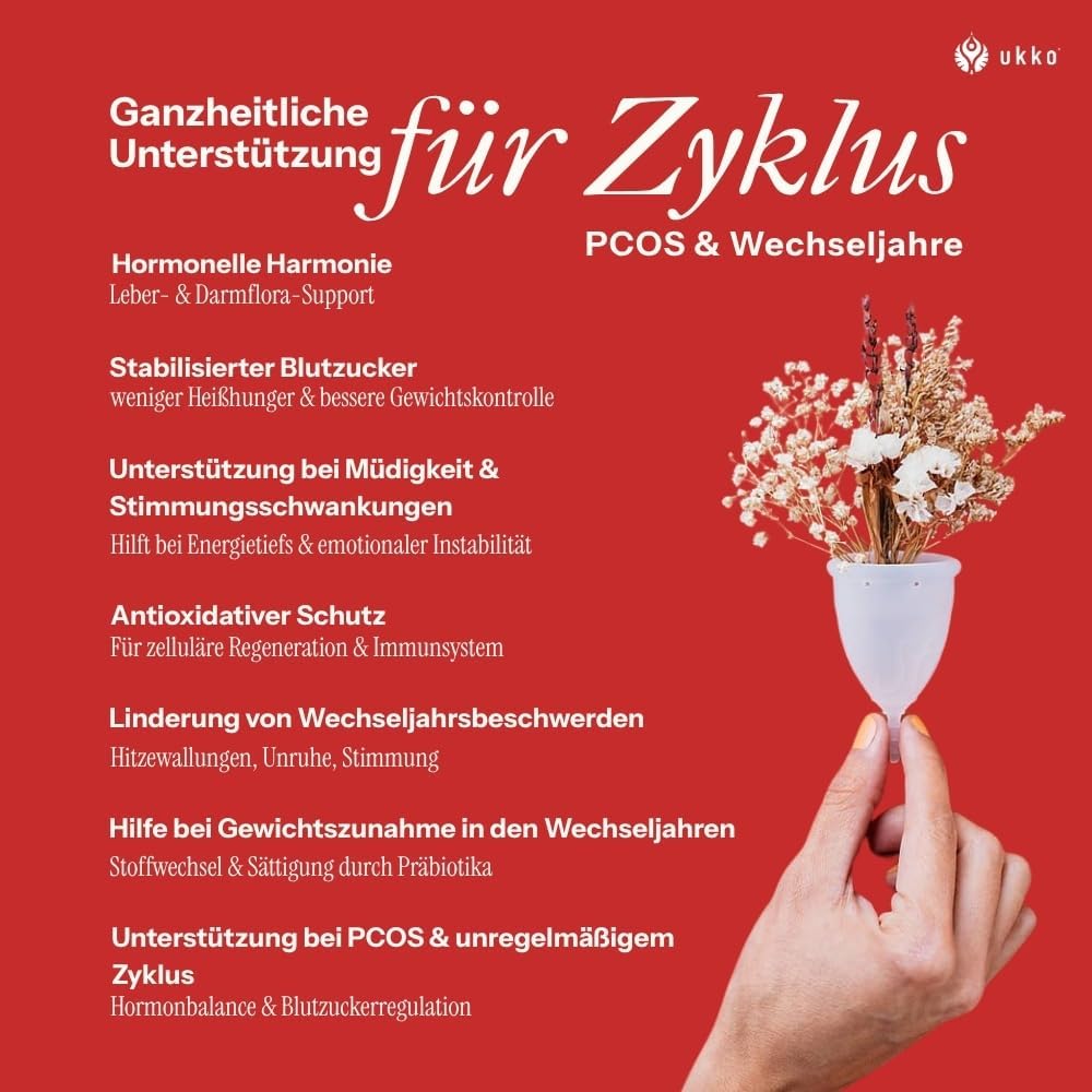 Detalle 1 de UKKO Vital RED Hormon Balance Frauen 15–60