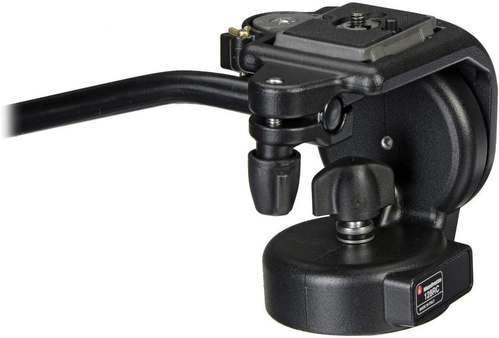 Thumbnail 3 de Manfrotto 128RC Micro Fluid Video-Neiger mit Schnellwechselplatte 200Pl-14 – leicht, präzise